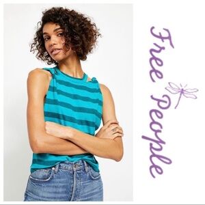 NWT We the Free Stripe Twist Tank